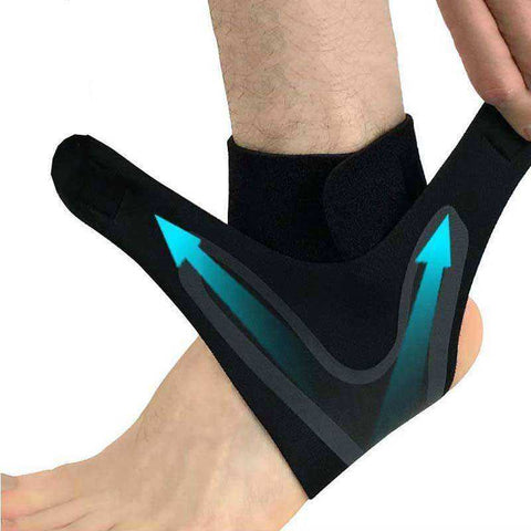 Image of Adjustable Elastic Ankle Sleeve Foot Bandage Anti-Sprain Support