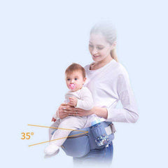 Aesthetic Ergonomic Hipseat Front Facing Kangaroo Wrap Baby Carrier