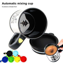 400ml Automatic Electric Lazy Self Stirring Juice Coffee Milk  Smart Stainless Steel Mug