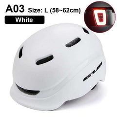 New LED Light Rechargeable Cycling Bike Helmet