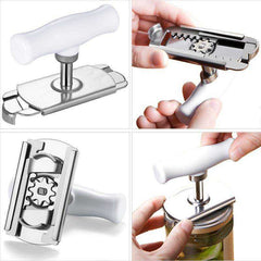 Adjustable Can Jar Bottle Stainless Steel Lid Opener