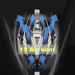 New LED Light Rechargeable Cycling Bike Helmet