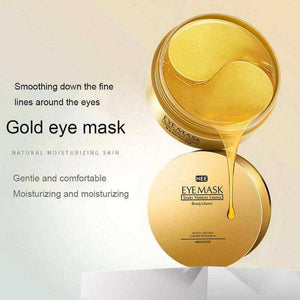 60pcs Gold/Seaweed Collagen Eye Mask Gel
