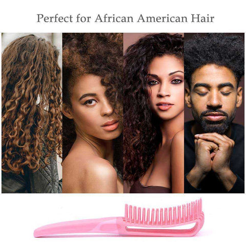 Image of Women Men Salon Detangling Hair Brush