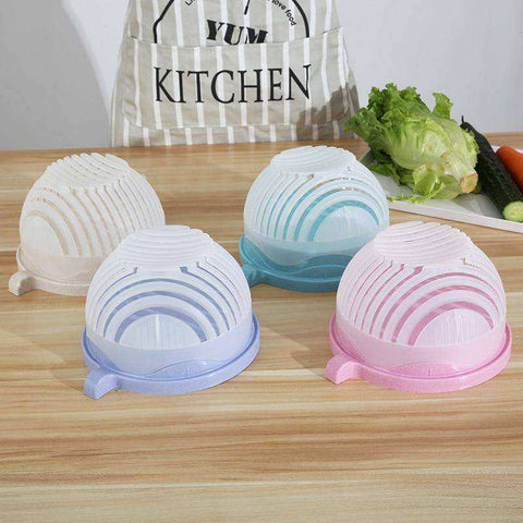 Image of Upgraded Salad Cutter Bowl Fruit Vegetable Multifunctional Cutting Tools