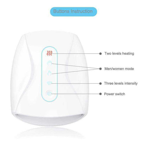 Electric Hand Palm Finger Acupoint Wireless Massager Device