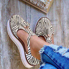 Women Flat Shoes Thick Sole Platform Fringe Spring Tassels