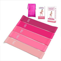 Resistance Elastic Fitness Bands Yoga Exercise Rubber Workout