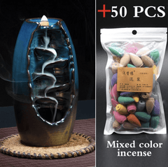 Mountain River Handicraft Ceramic Incense Holder