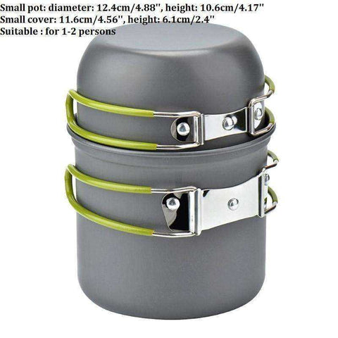 Image of Elegant Outdoor Camping Cookware Set