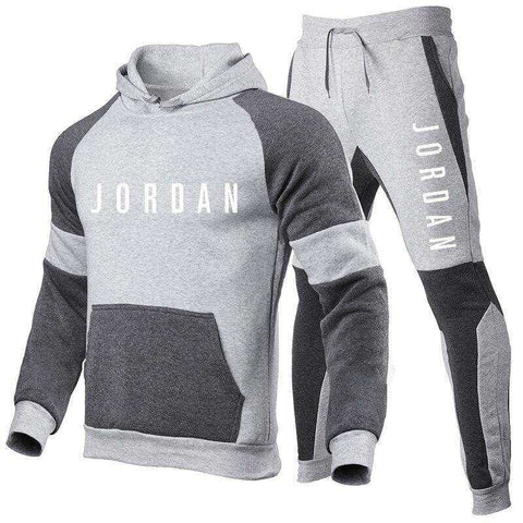 Image of High Quality Tracksuit Men Hooded Sweatshirt+Pants Pullover Sets