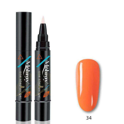 Image of One Step Gel Nail Varnish Pen 3 In 1 Long-lasting Polish