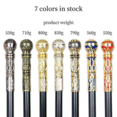 2021 Express Shipping Fashion Walking Stick Alloy Handle Cane