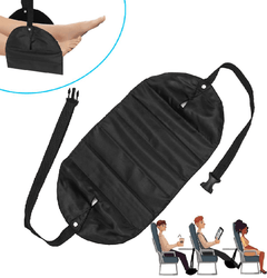 Adjustable Portable Travel Airplane Office Foam Desk Foot Rest