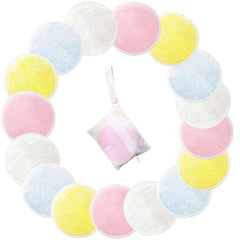 Washable Makeup Cotton Pads Bamboo Fiber Facial Skin Cleanser