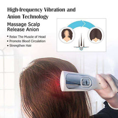 New Infrared Massage Hair Comb Laser Hair Loss Therapy