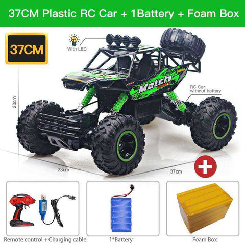 Image of ZWN 1:12 / 1:16 4WD Radio Remote Control 2.4G Buggy Off-Road Car Toys for Children With Led Lights