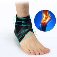 Adjustable Elastic Ankle Sleeve Foot Bandage Anti-Sprain Support