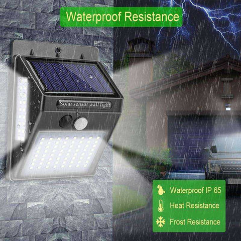 Image of Garden PIR Motion Sensor Waterproof for Outdoor Wall Street Decoration LED Solar Lamp