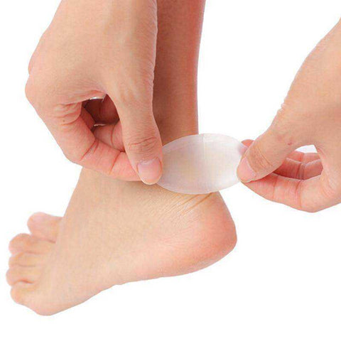 Image of 4pcs Adhesive Hydrocolloid Blister Plaster Anti-wearing Heel Patch Foot Care