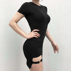 Summer Side Slit Leg Dress