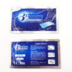14Pcs/7Pair Aesthetic 3D White Gel Double Elastic Teeth Whitening Strips