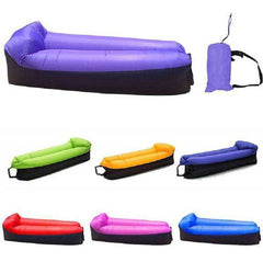 Adult Beach Lounge Chair Fast Folding Waterproof Inflatable Air Bed