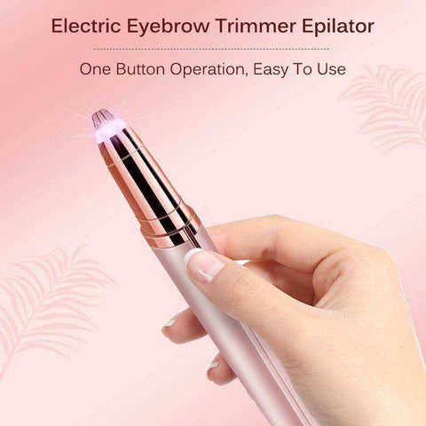 Image of Portable Electric Eyebrow Hair Remover Epilator