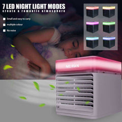 Portable Nexfan Multi Function Usb Air Conditioner Cooler With LED