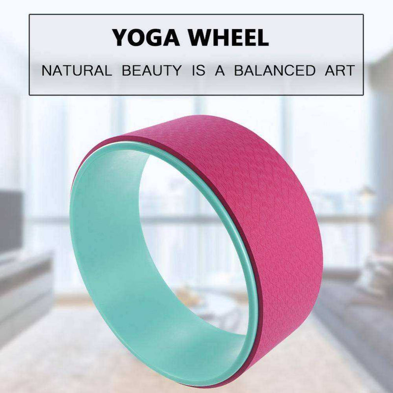 Yoga Circles Pilates Waist Shape Bodybuilding Fitness Roller Wheel