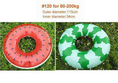 High Quality Watermelon Circle Pool Float Circle Swimming Ring for Kids & Adults