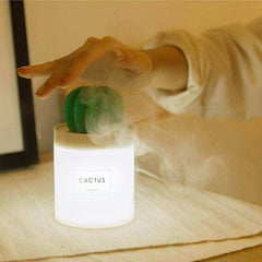 USB Portable Ultrasonic Cool Mist Humidifier Soft Warm LED Night Light