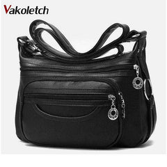 Crossbody Soft Leather Shoulder Bag