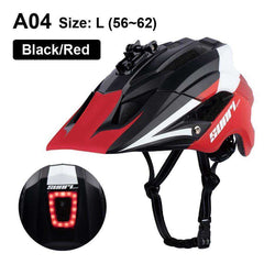 New LED Light Rechargeable Cycling Bike Helmet