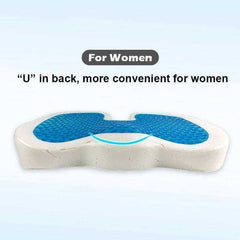 46*36 U Shape Silicone Gel Cushion Memory Foam Pillow