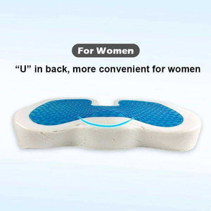 46*36 U Shape Silicone Gel Cushion Memory Foam Pillow