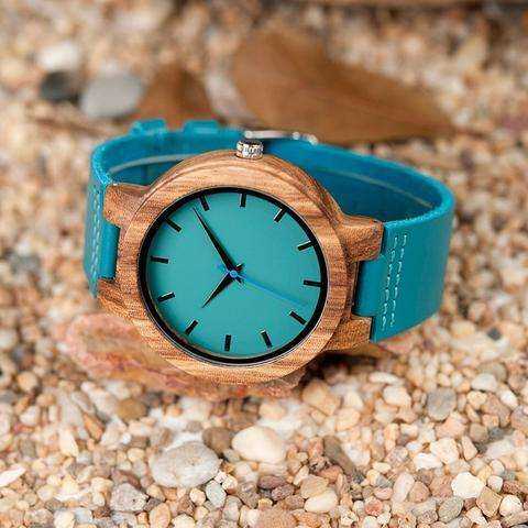 Blue Bambu Watch