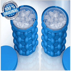Portable Space Saving Ice Cube Maker Tray Cylinder