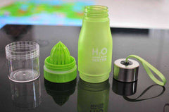 New 650ml H2O Lemon Juice Infuser Water Bottle