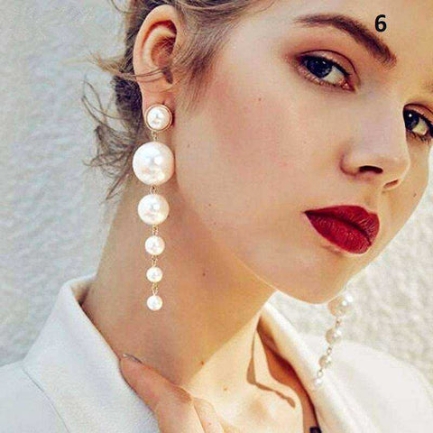 Image of Women Trendy European Design Fashion Drop Earrings