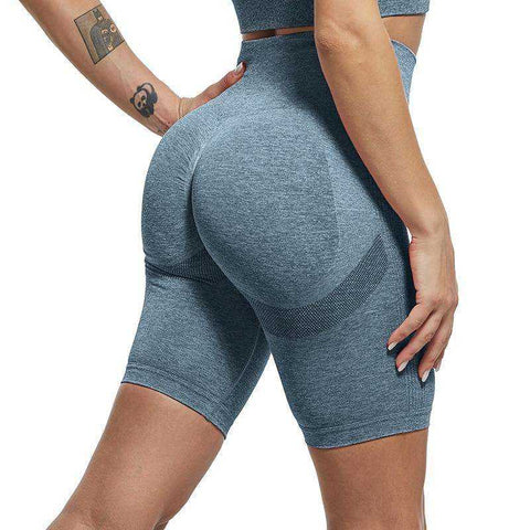 Image of Slim High Waist Bubble Butt Push Up Seamless Fitness Women Pants and Leggings