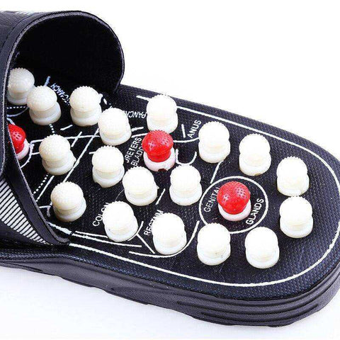Image of Acupoint Massage Slippers Chinese Acupressure Therapy Medical Sandal