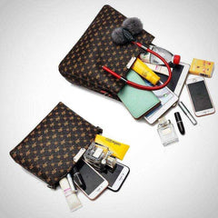 Women's Luxury Leather Shoulder Handbag