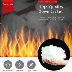Unisex Winter Outdoor USB Infrared Heating Hooded Jacket