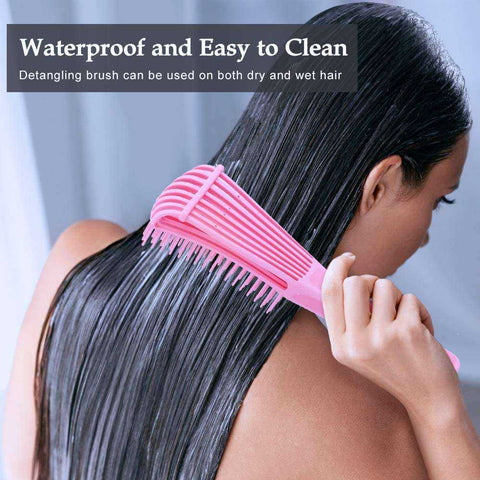 Image of Women Men Salon Detangling Hair Brush