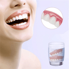 Comfortable False Upper Simulation Teeth Whitening Dentures