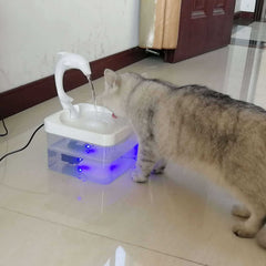 New 2L Swan Neck Pet Cat Dog Automatic Drinker Water Fountain