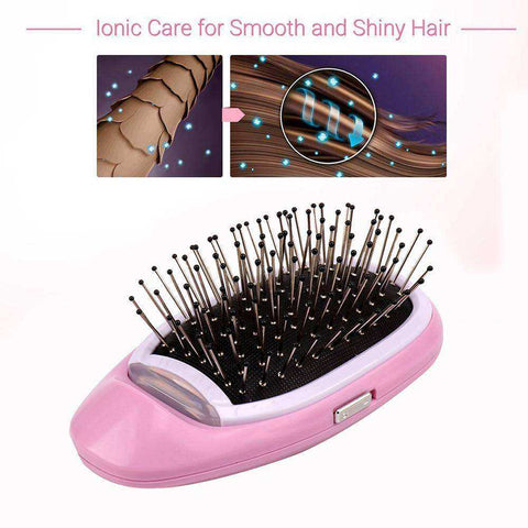 Image of Portable Electric Magic Negative Ion Massage Hairbrush