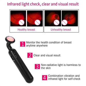Infrared Breast Examination Self Check Torch Medical Device