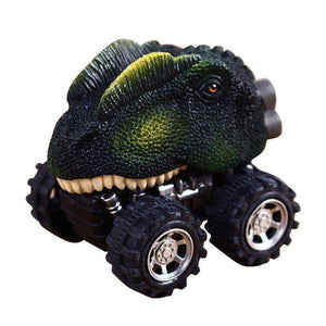 Pull Back Triceratops Petrosauria Animal Dinosaur Model Children Gift Mini Toy Car